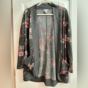 Arizona Jean Co - Open Front cardigan with pockets - M/L